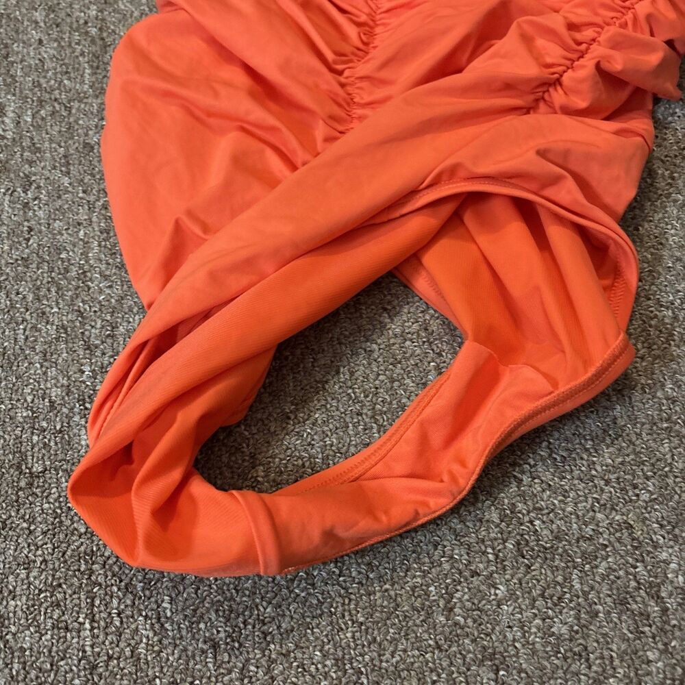 NEW Contrours Coco Reef Orange Tankini Top Koi 40D Bra Sized  NWT Textured - Picture 10 of 10